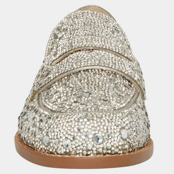 BRAND NEW SUGAR CARVIAR STUDDED SLIP ON LOAFERS G1 - Picture 1 of 16